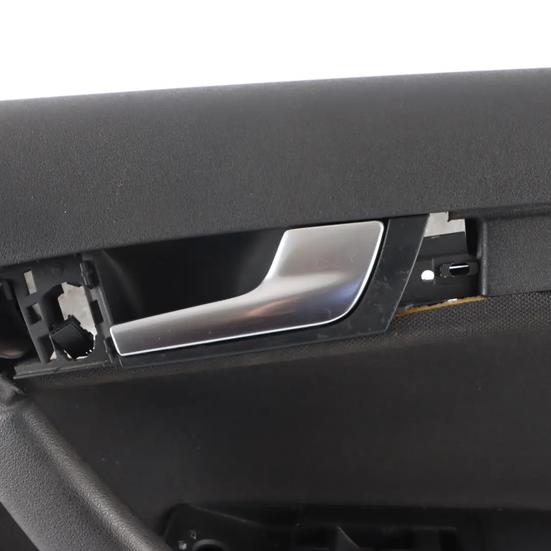 Audi A3 8P Front Door Card Panel Right O/S Soul Black 8P4867104G