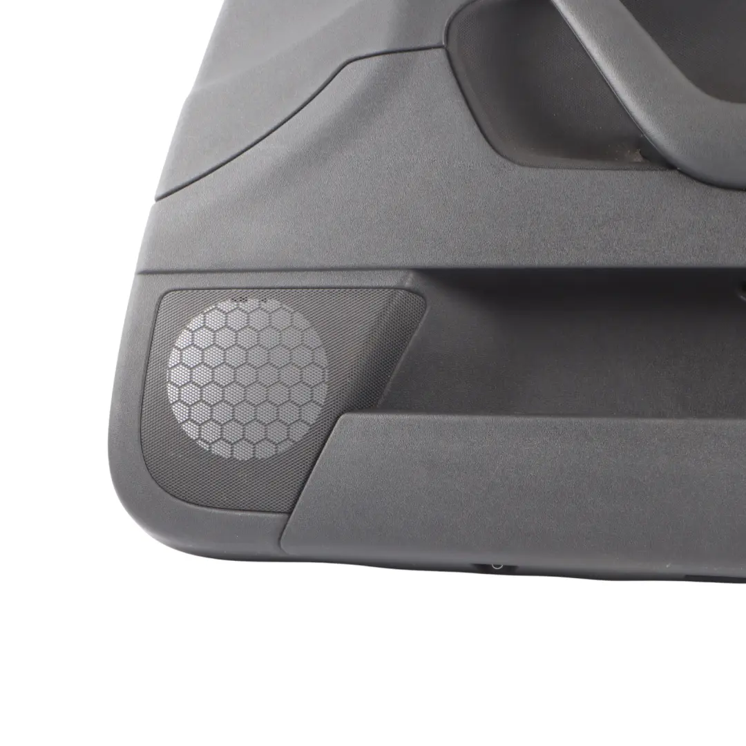 Audi A3 8P Front Door Card Panel Right O/S Soul Black 8P4867104G