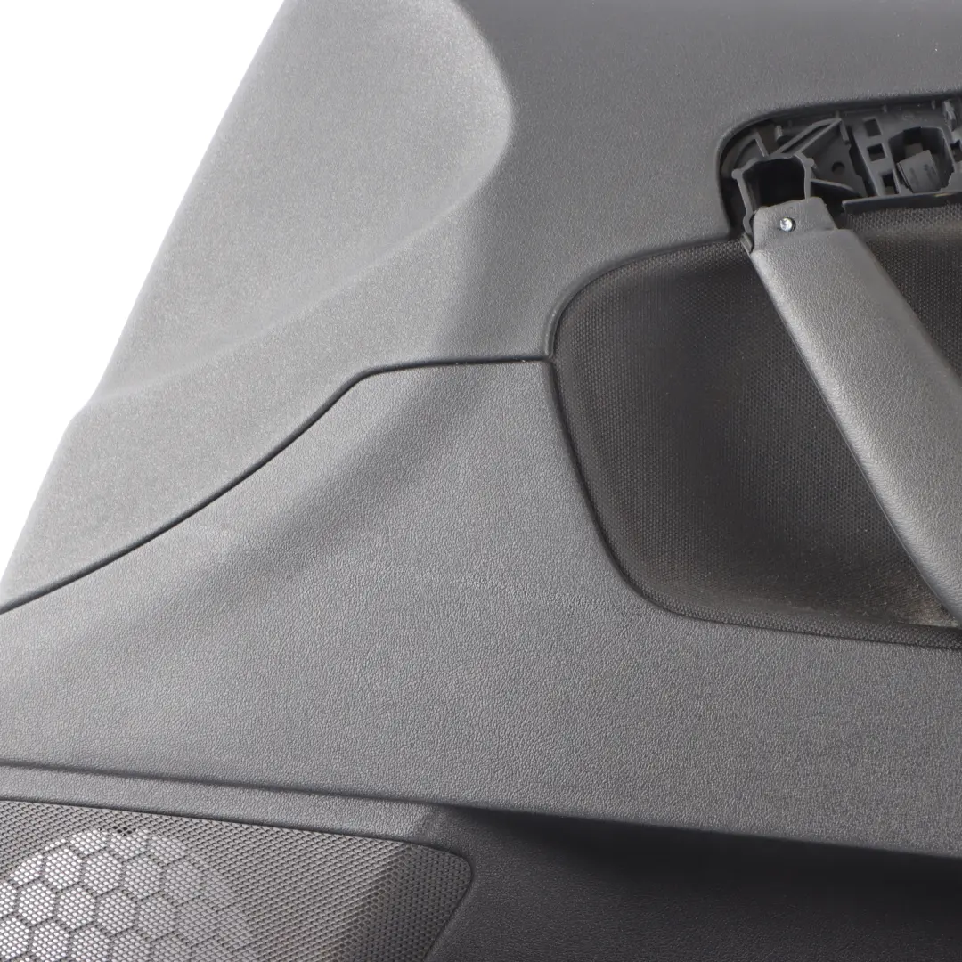 Audi A3 8P Front Door Card Panel Right O/S Soul Black 8P4867104G