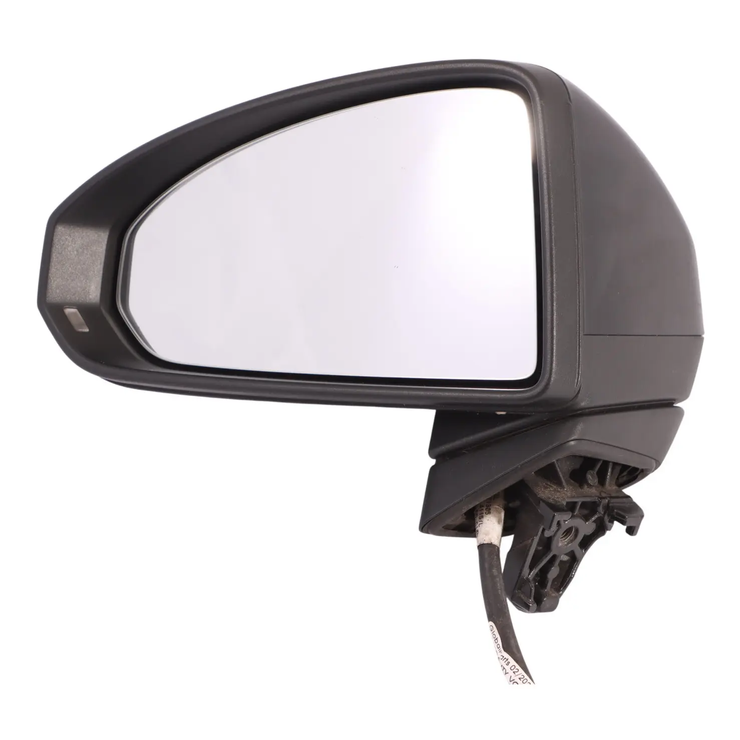 Audi TT FV Mirror Cover Door Wing Cap Trim Left N/S Mythical Black - Y9T