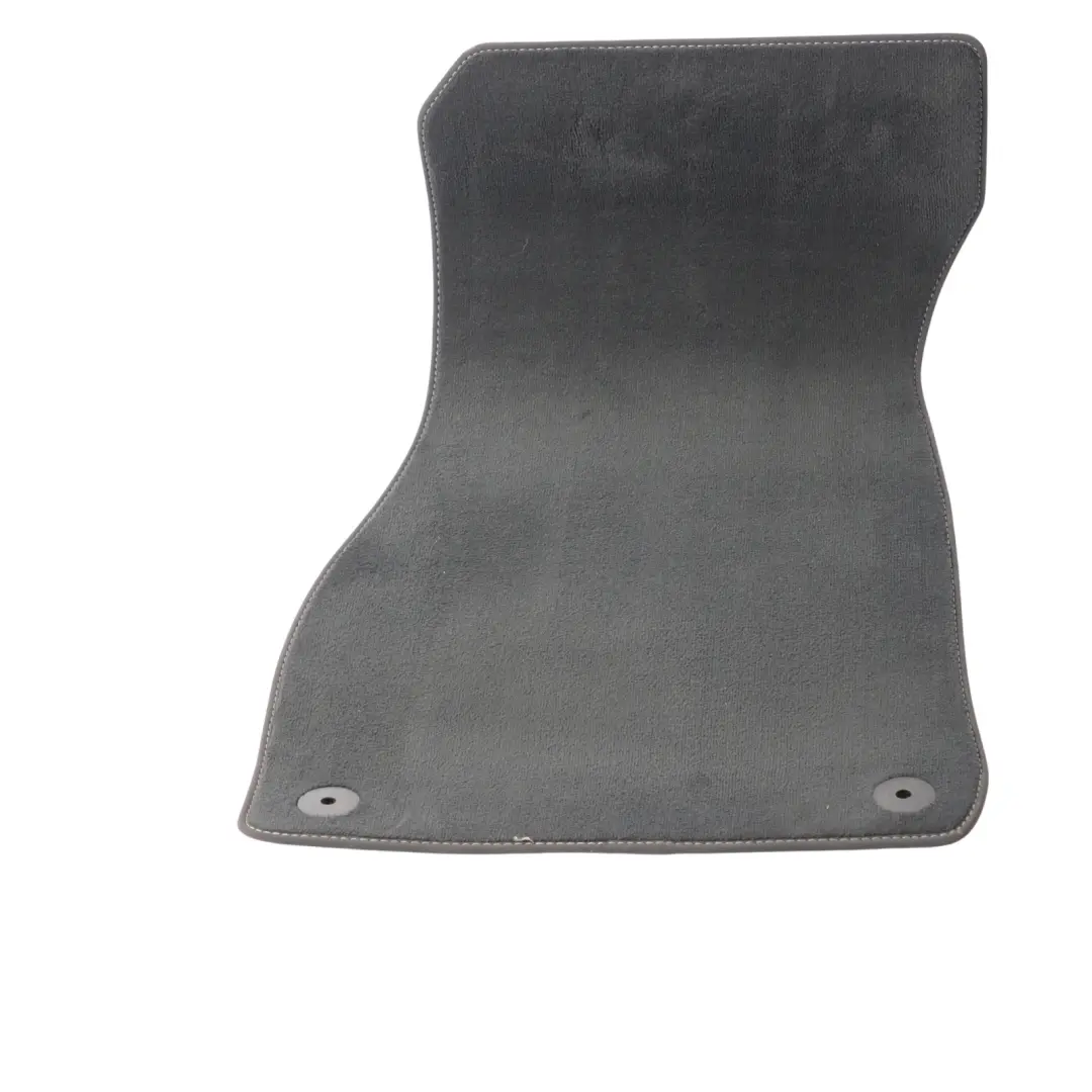 Audi A5 F5 Carpet Floor Mats Velour Soul Black Set Front Rear 8W2863691