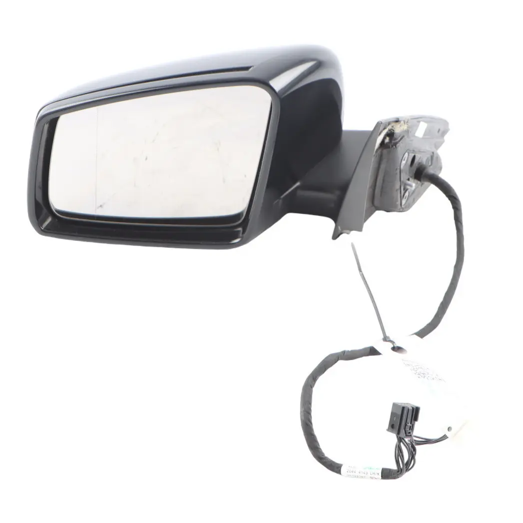 Mercedes C117 Wing Mirror Door Left N/S Auto Dip Power Fold Outside Black