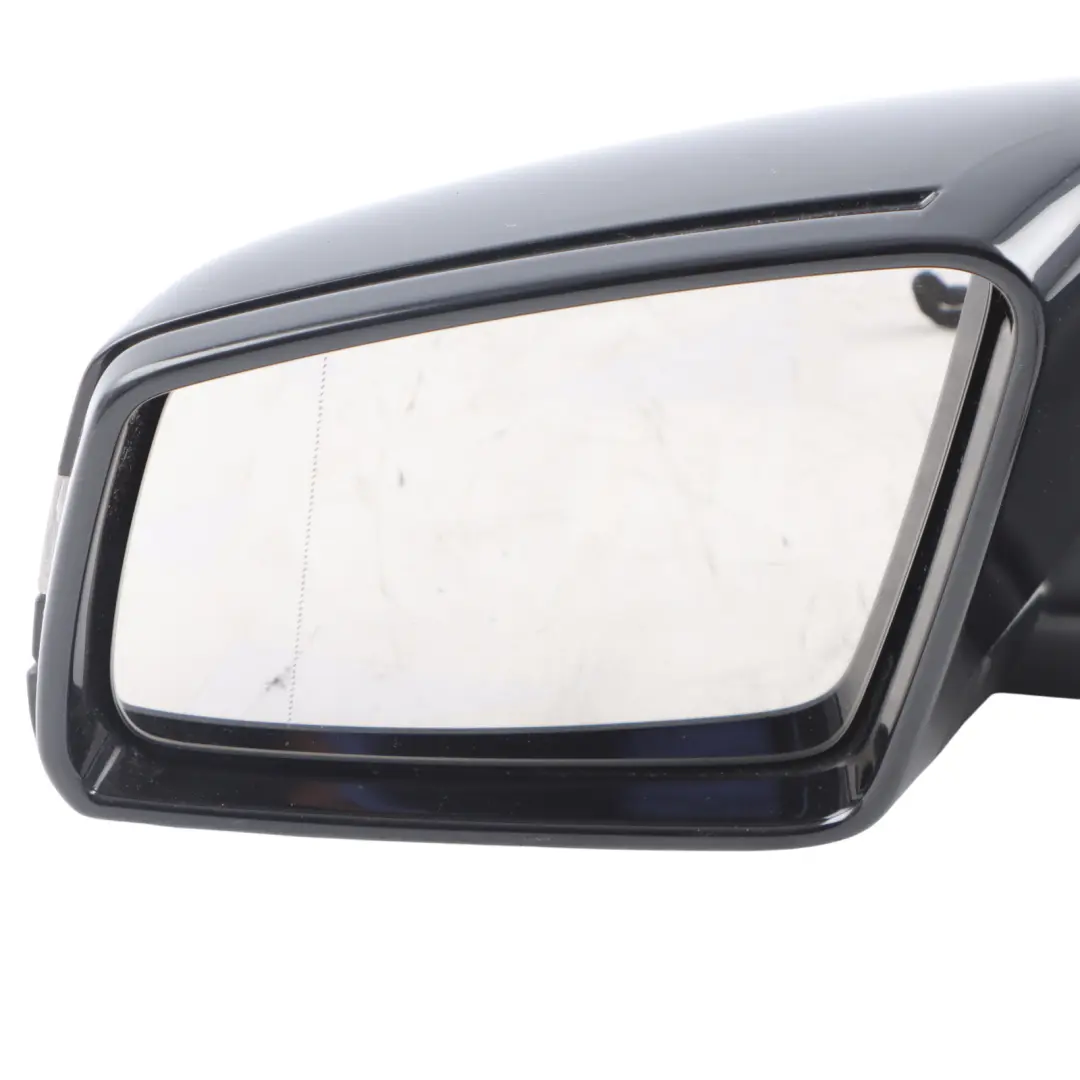 Mercedes C117 Wing Mirror Door Left N/S Auto Dip Power Fold Outside Black