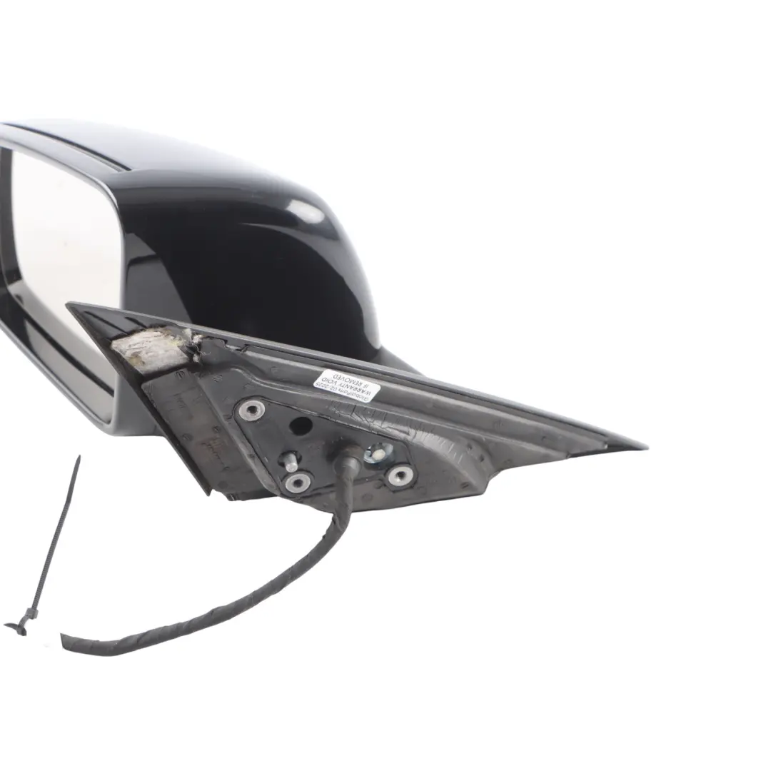 Mercedes C117 Wing Mirror Door Left N/S Auto Dip Power Fold Outside Black