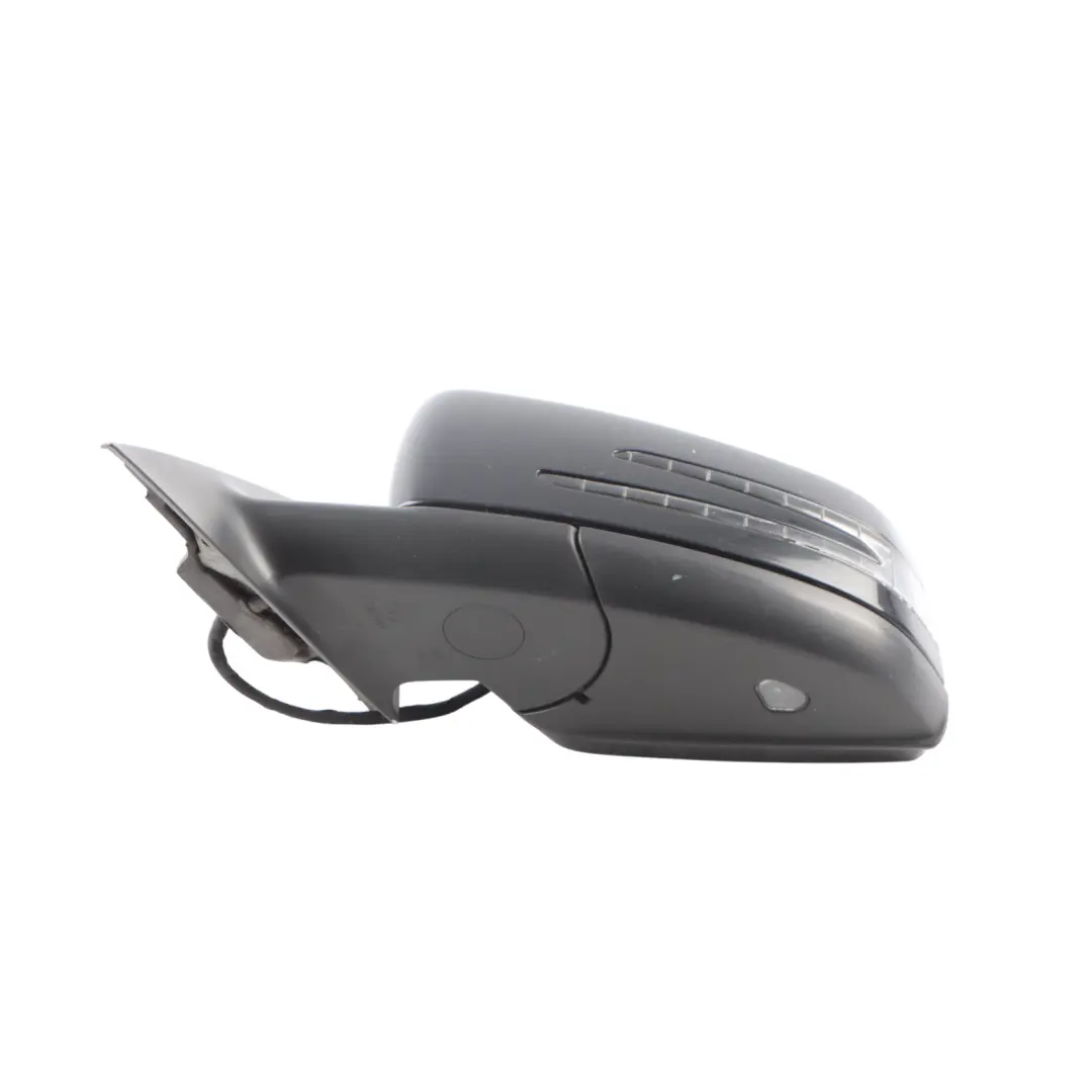 Mercedes C117 Wing Mirror Door Left N/S Auto Dip Power Fold Outside Black