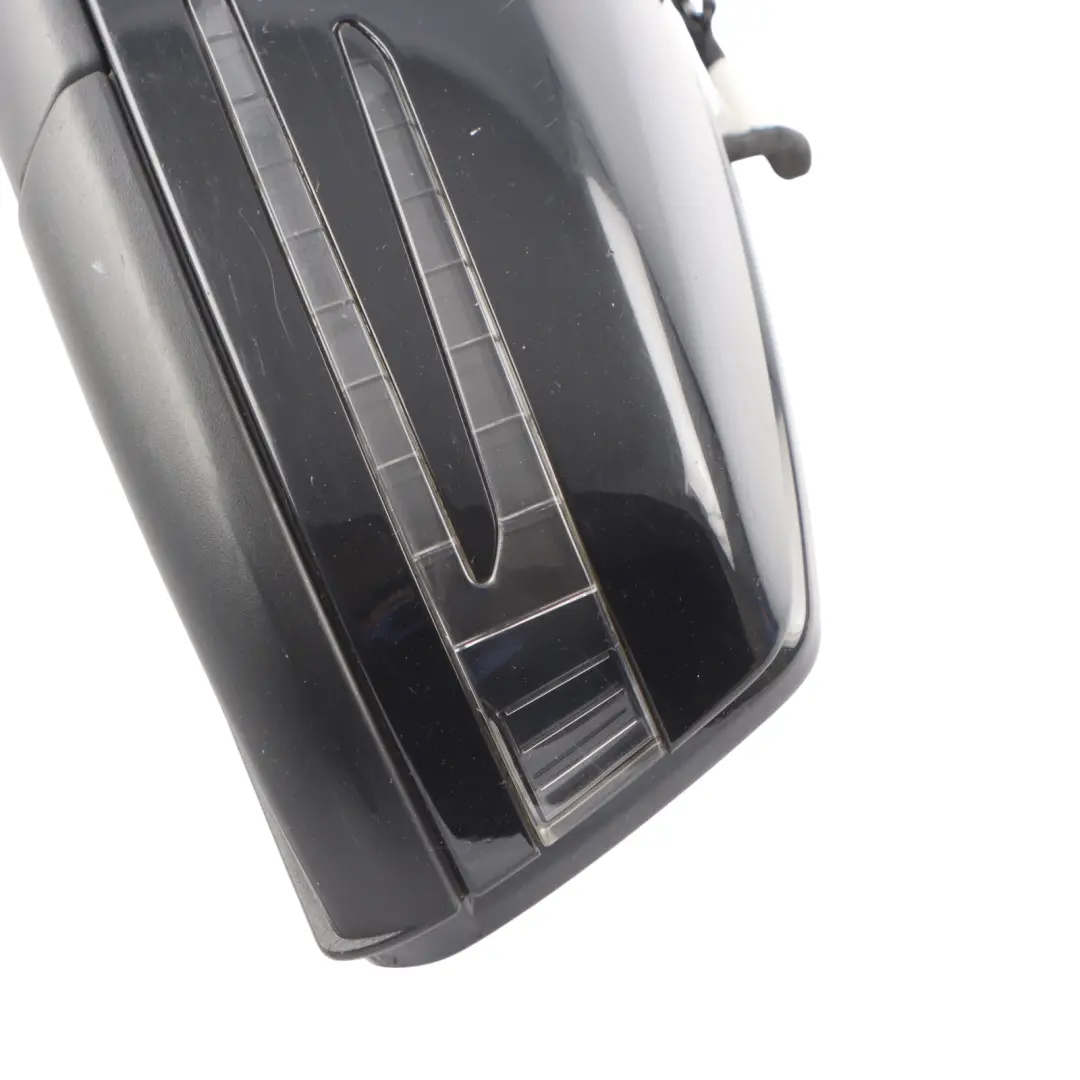 Mercedes C117 Wing Mirror Door Left N/S Auto Dip Power Fold Outside Black