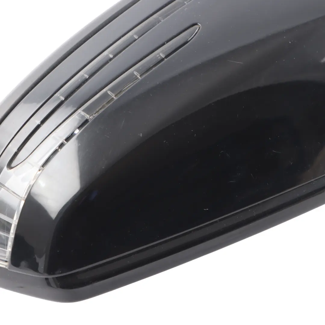 Mercedes C117 Wing Mirror Door Left N/S Auto Dip Power Fold Outside Black