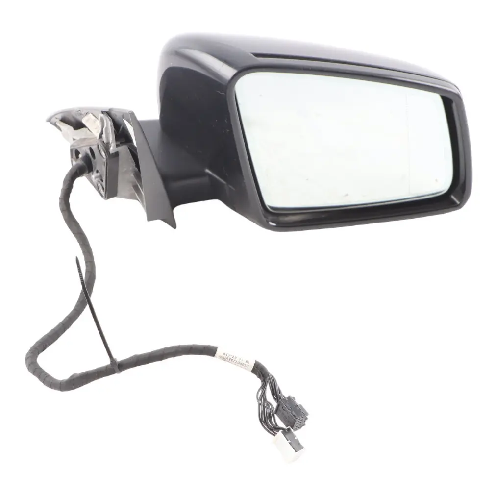 Mercedes C117 Wing Mirror Door Right O/S Auto Dip Power Fold Black