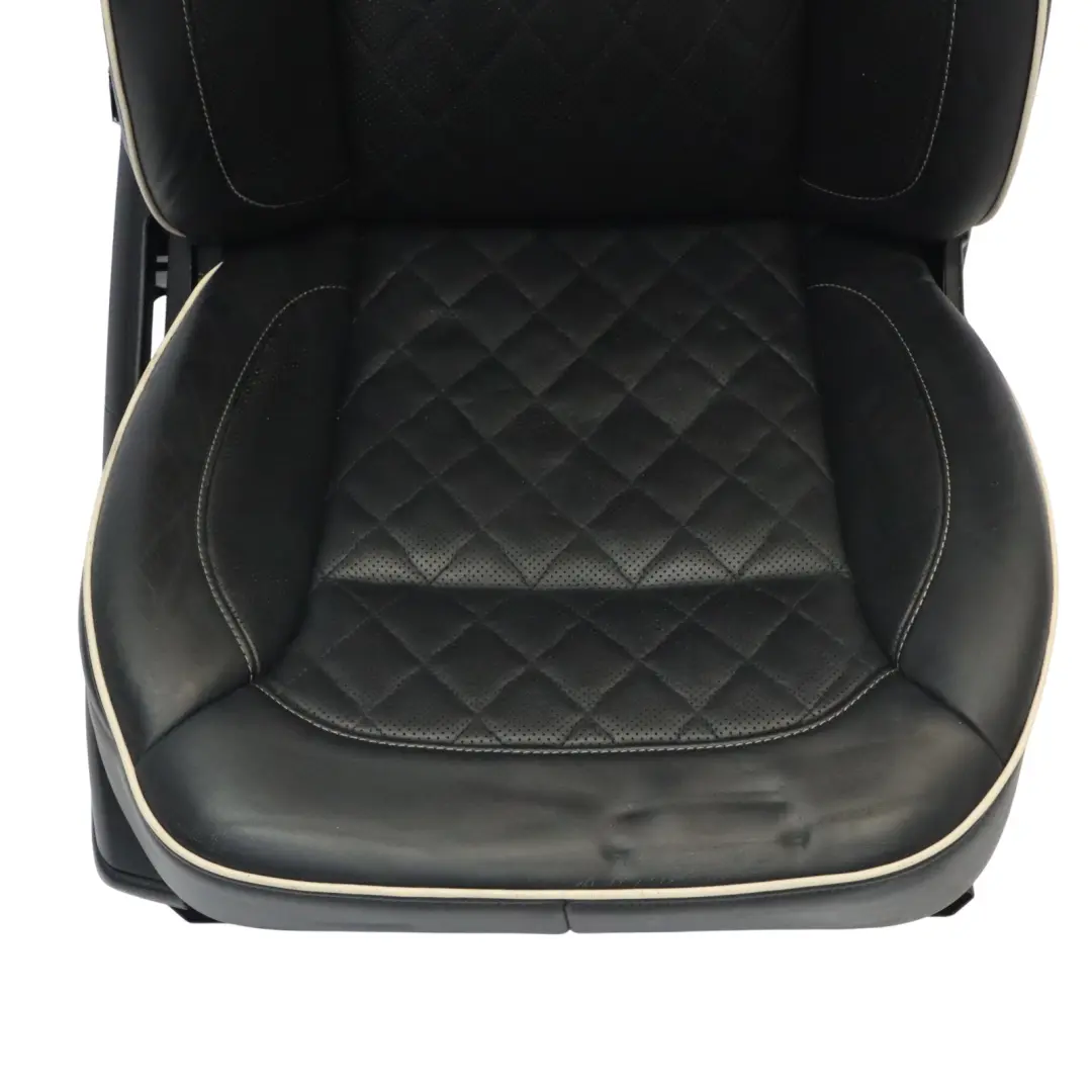 Mercedes GL X166 Seat Front Right O/S Heated Memory Designo Leather Black