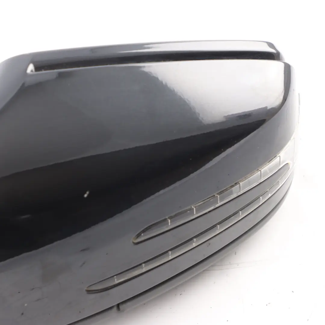 Mercedes W176 Wing Mirror Door Left N/S Outside Kosmos Black Metallic - 191