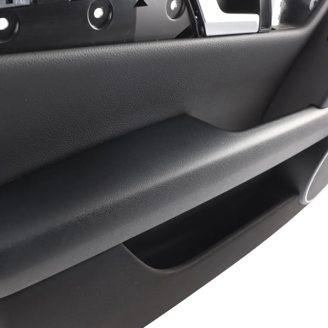 Mercedes W204 Door Card Trim Panel Black Leather Front Right O/S A2047208700