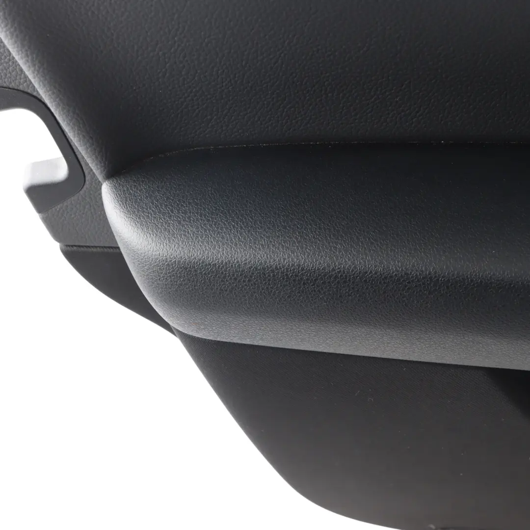 Mercedes W204 Door Card Trim Panel Black Leather Front Right O/S A2047208700