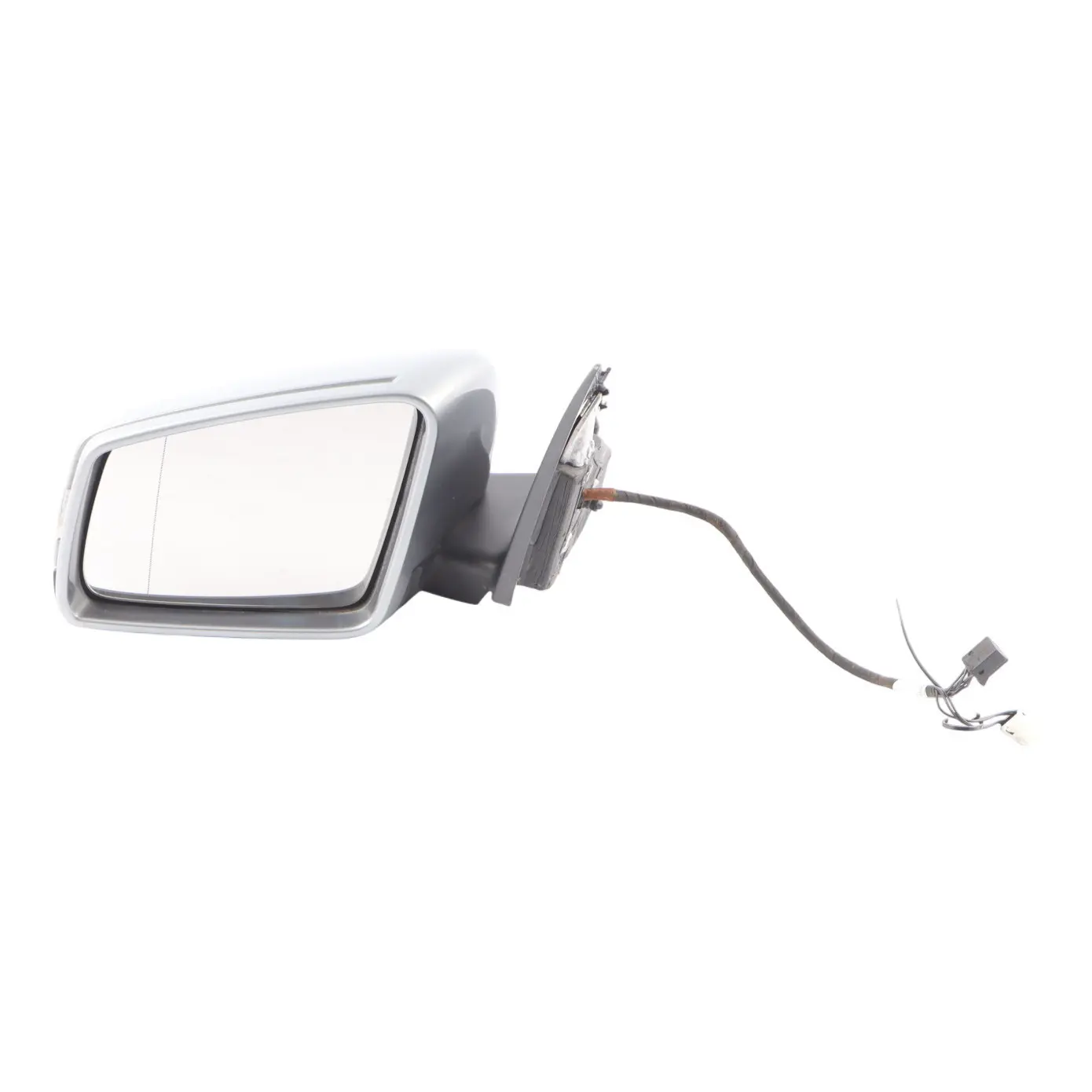 Mercedes W204 Wing Mirror Power Fold Door Left N/S Outside Iridium Silver - 775