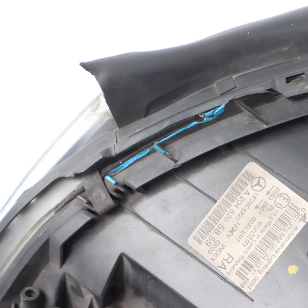 Mercedes W204 Headlamp Headlight Xenon Lamp Light Front Right O/S A2048204639