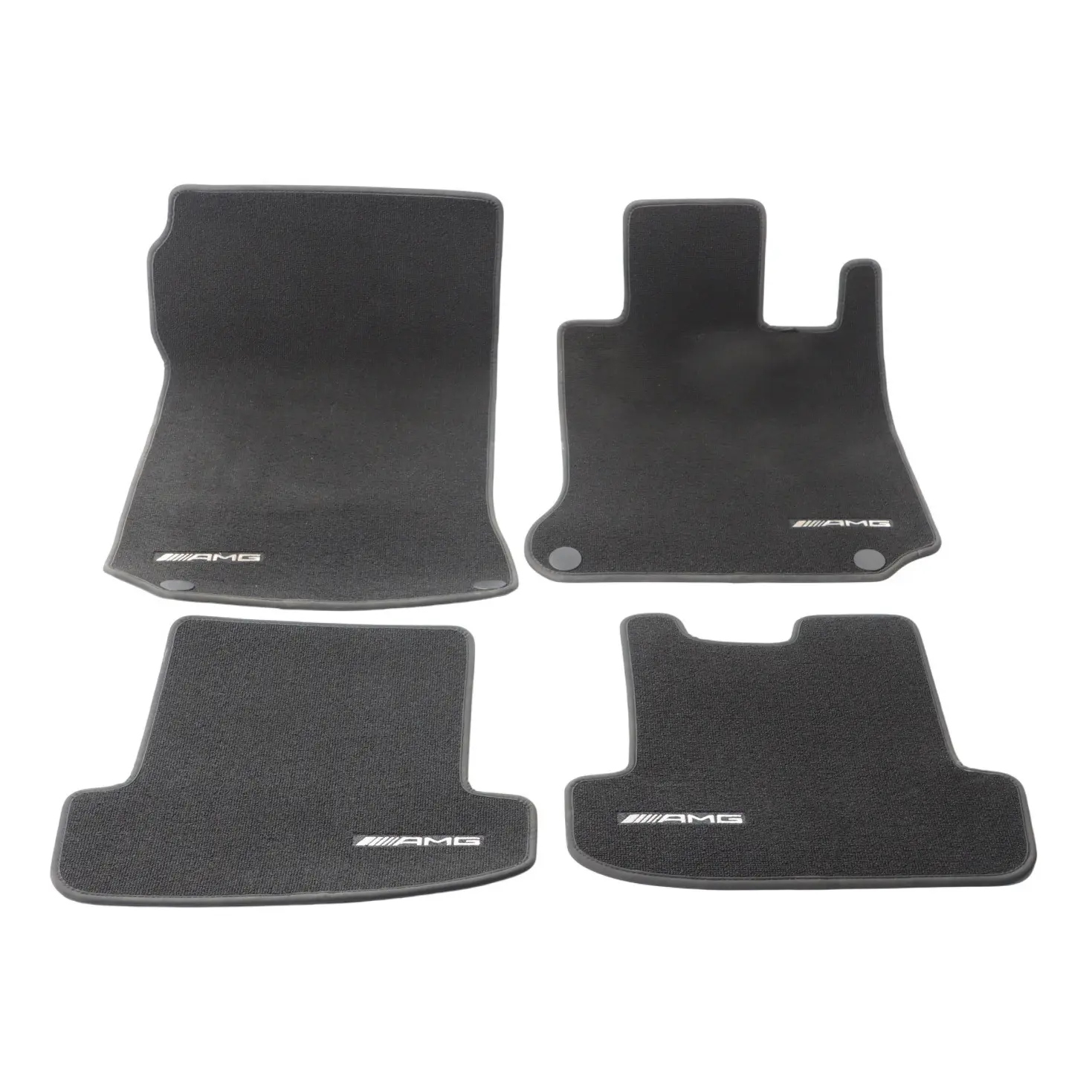 Mercedes W204 Floor Mats Set AMG Interior Front Rear Footwell Floor Covers