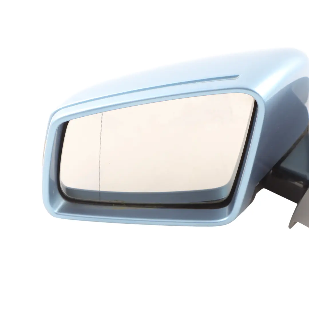 Mercedes W207 Wing Mirror Door Left N/S Indigolite Blue - 230