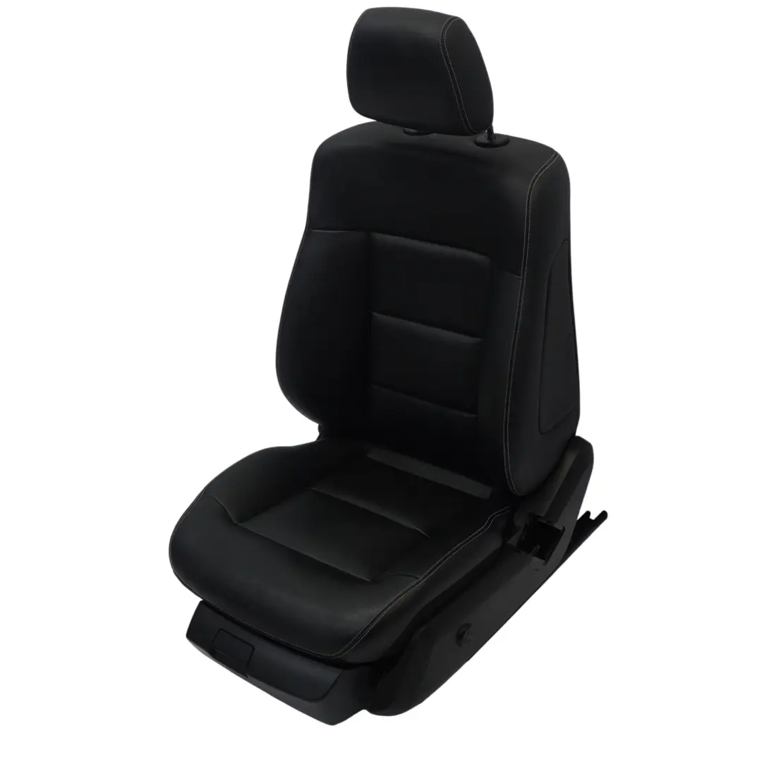 Mercedes W212 Sport Seat Front Left N/S Interior Heated Black Leather