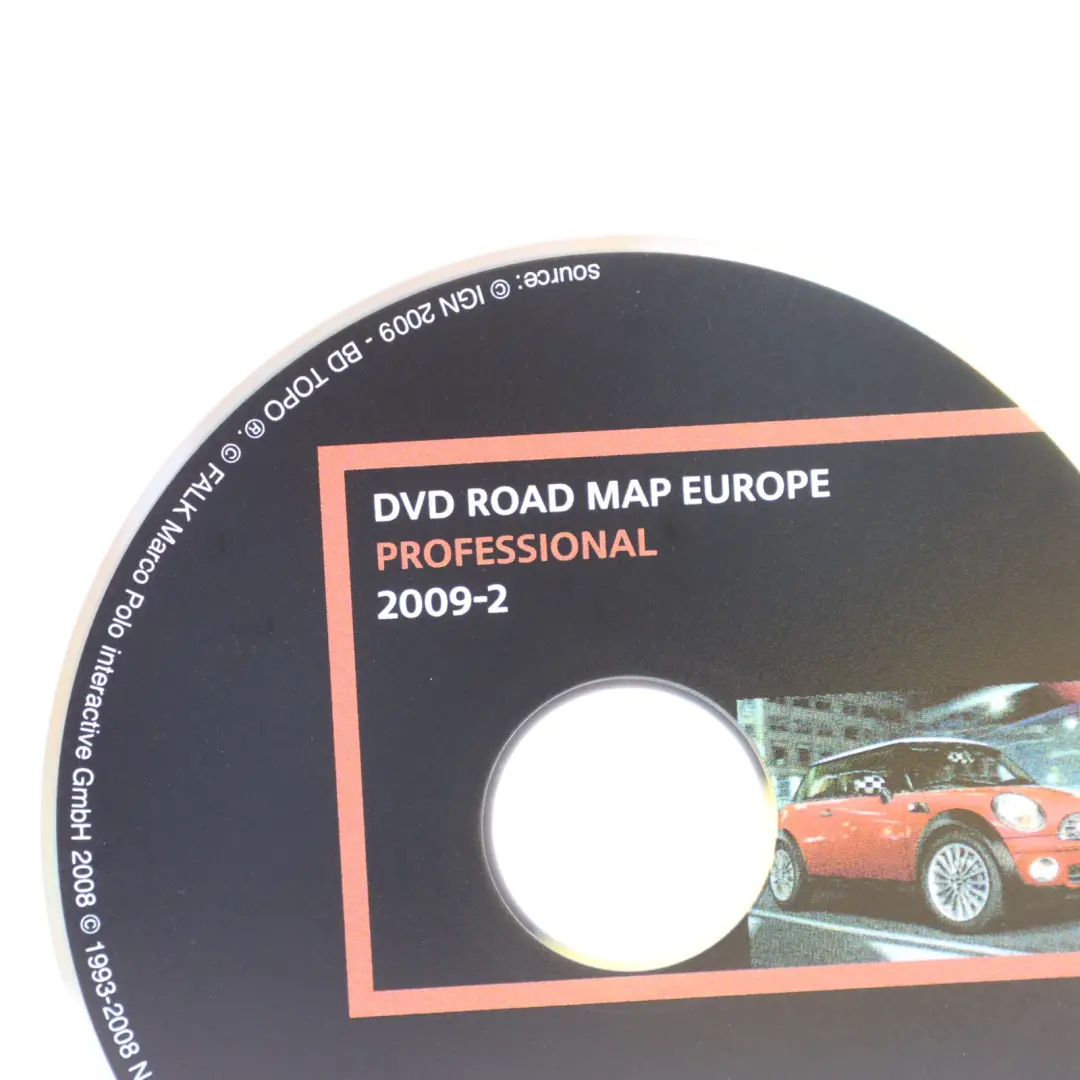 Mini Cooper R57 Europe Navigation Sat Nav System DVD Compact Flash Player