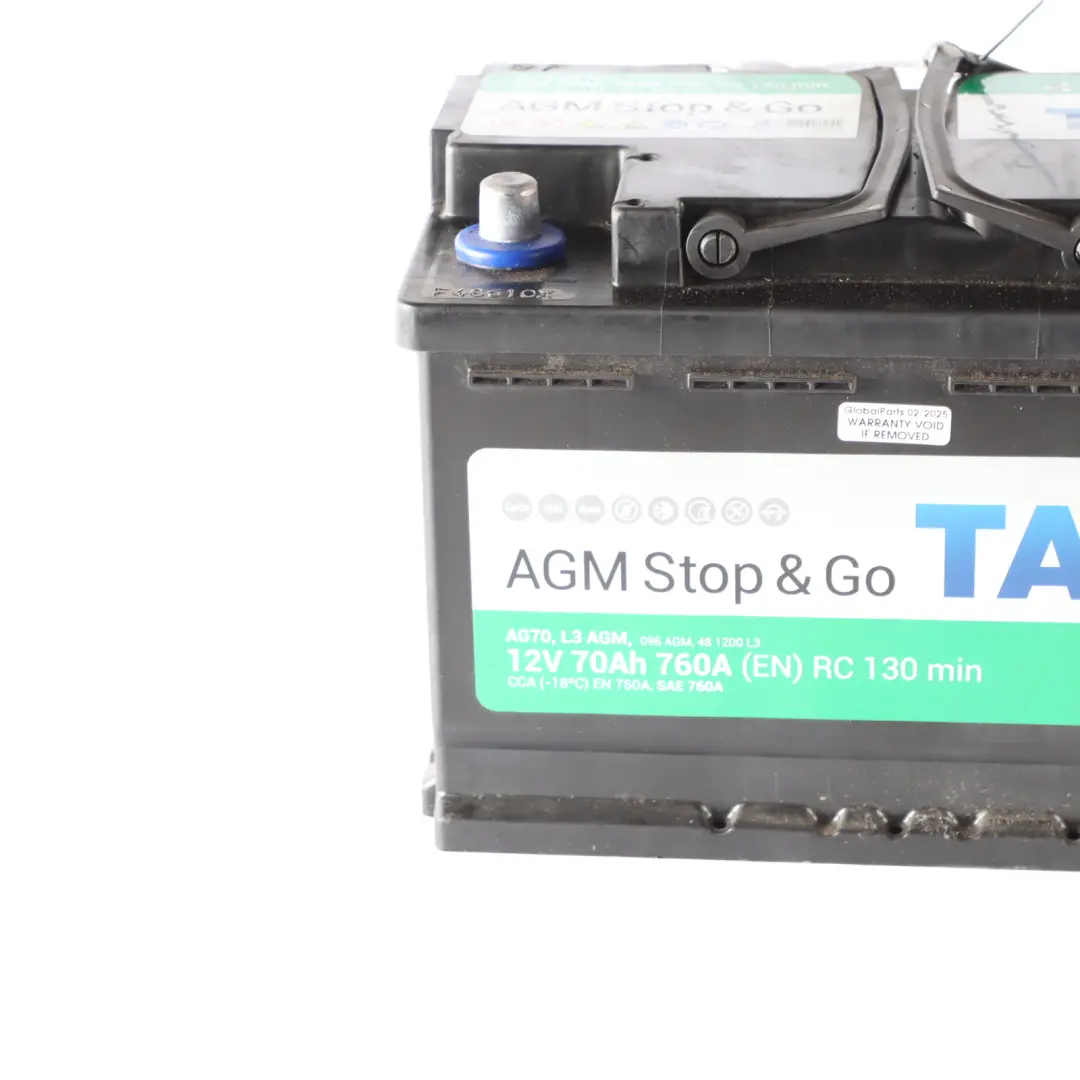 TAB AG70 AGM Start Stop Car Battery 70Ah 760A 12V