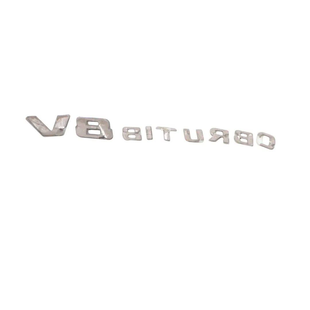 Mercedes W205 C63 AMG V8 BITURBO Emblem Badge Fender Wing Logo 