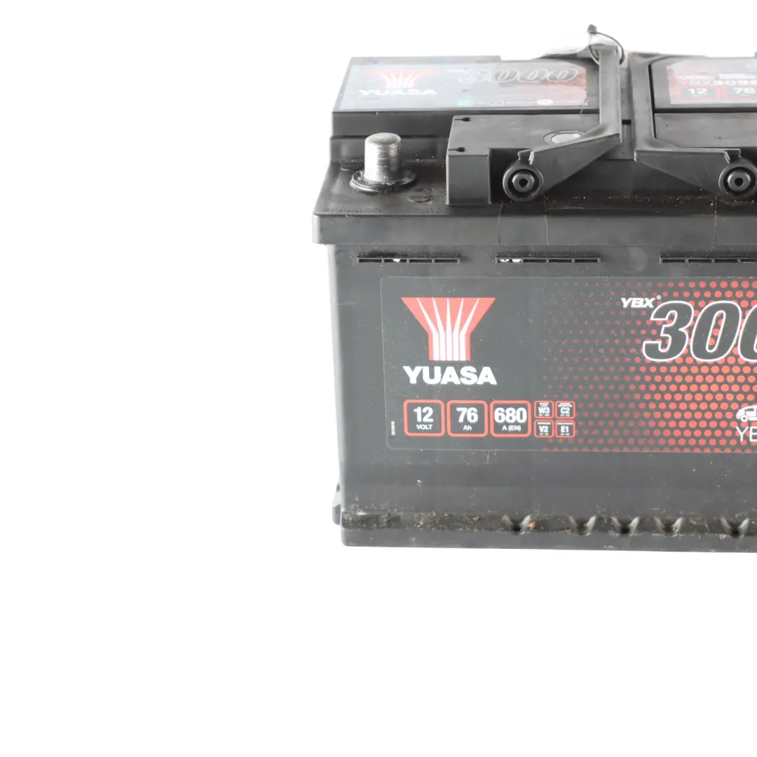 YUASA YBX 3000 12V Accumulator Battery 76Ah 680A YBX3086