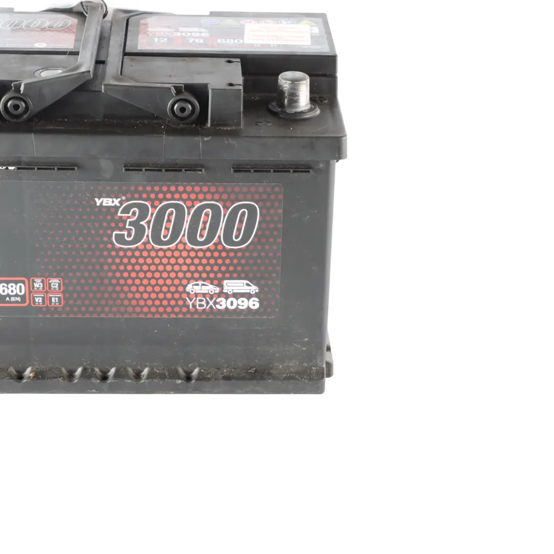 YUASA YBX 3000 12V Accumulator Battery 76Ah 680A YBX3086