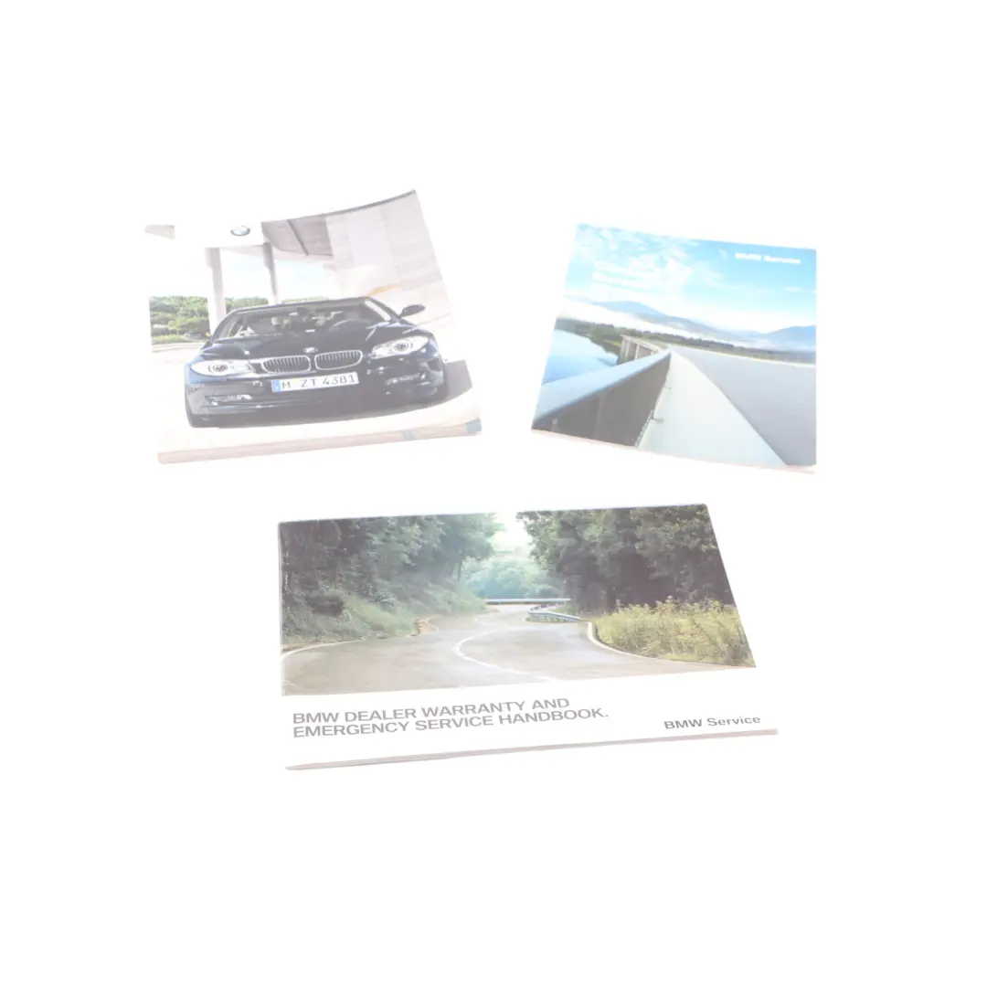 BMW E81 E87 LCI Owner's Handbook Service Booklet Pouch Case Wallet