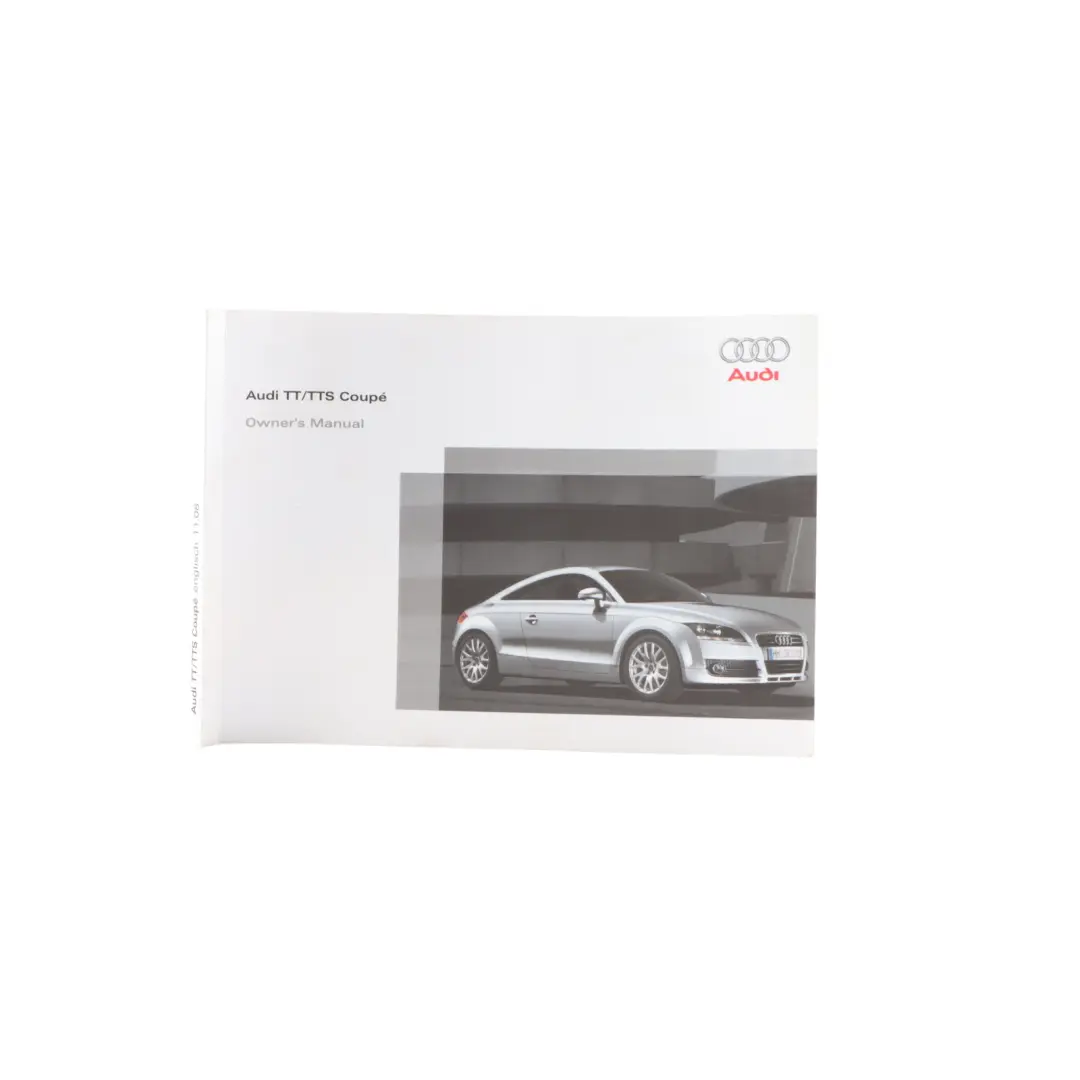 Audi TT 8J Owner's Handbook Book Instructions Manual Case Walllet 1325618J320