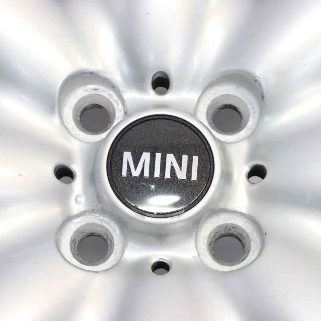 Mini Cooper R50 R55 R56 R57 Llanta de aluminio plata 17" ET: 48 7J Rayo 85