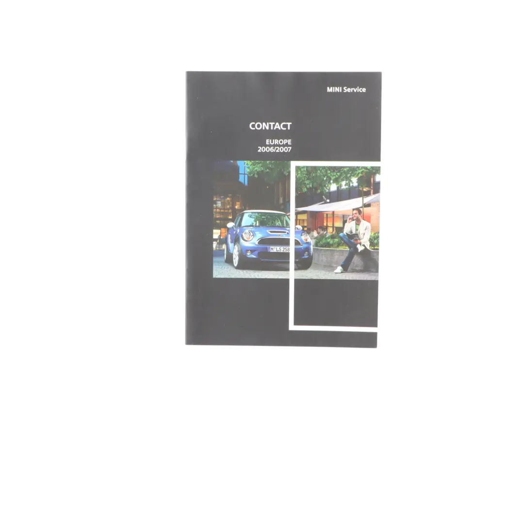 Mini Cooper R56 R57 Service Booklet Owner's Handbook Pouch Case Wallet Set
