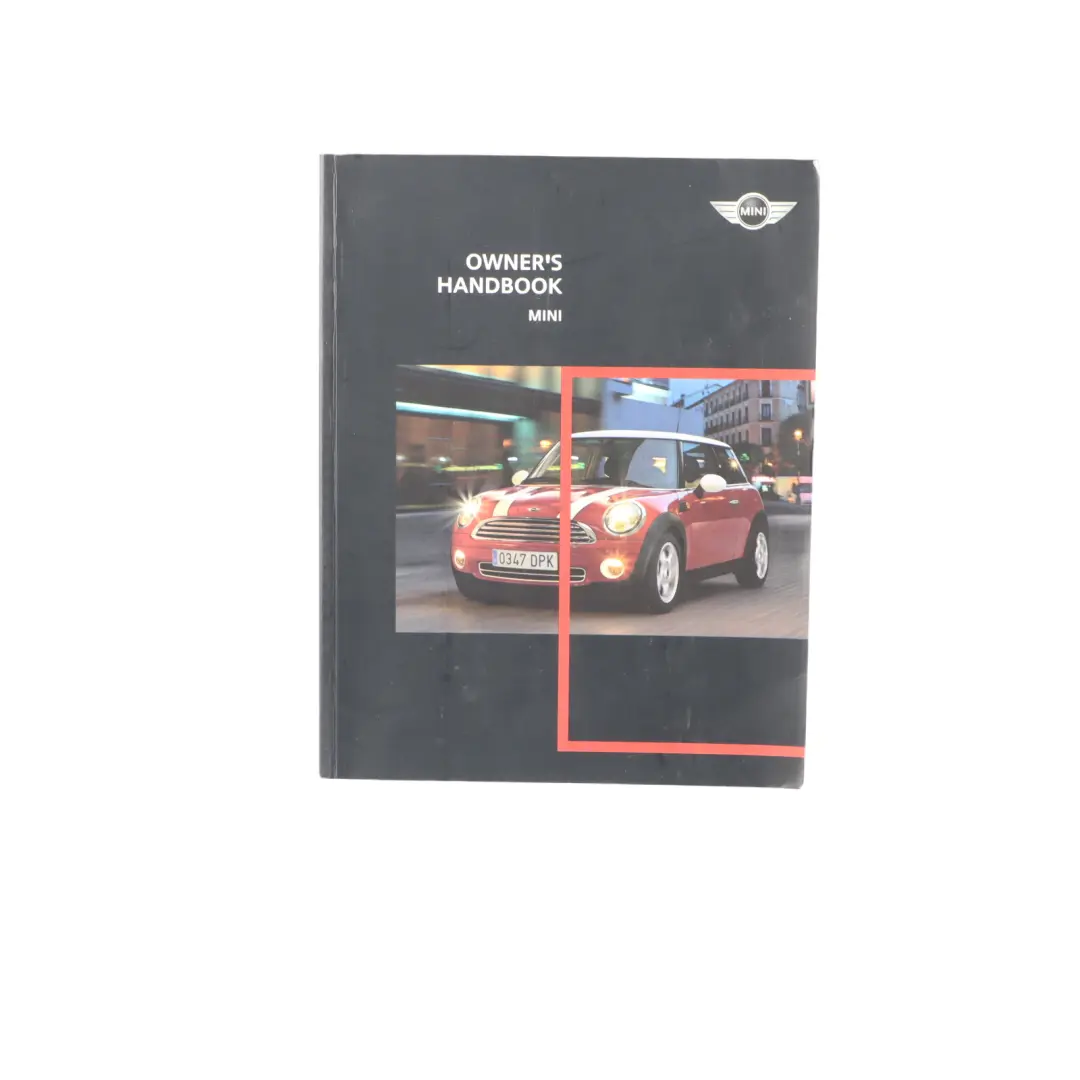 Mini Cooper R56 R57 Service Booklet Owner's Handbook Pouch Case Wallet Set
