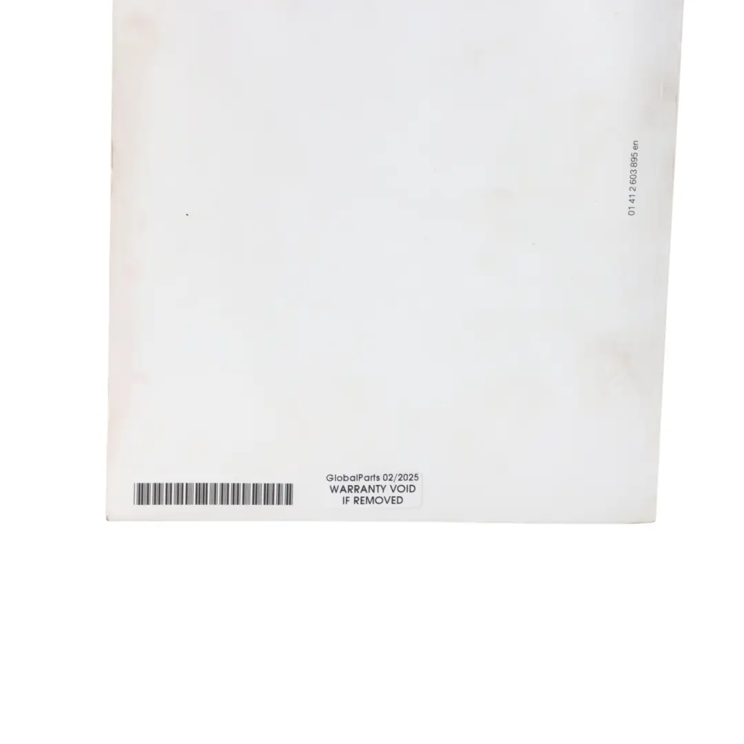 BMW F10 Owner's Manual Instructions Book 2603895
