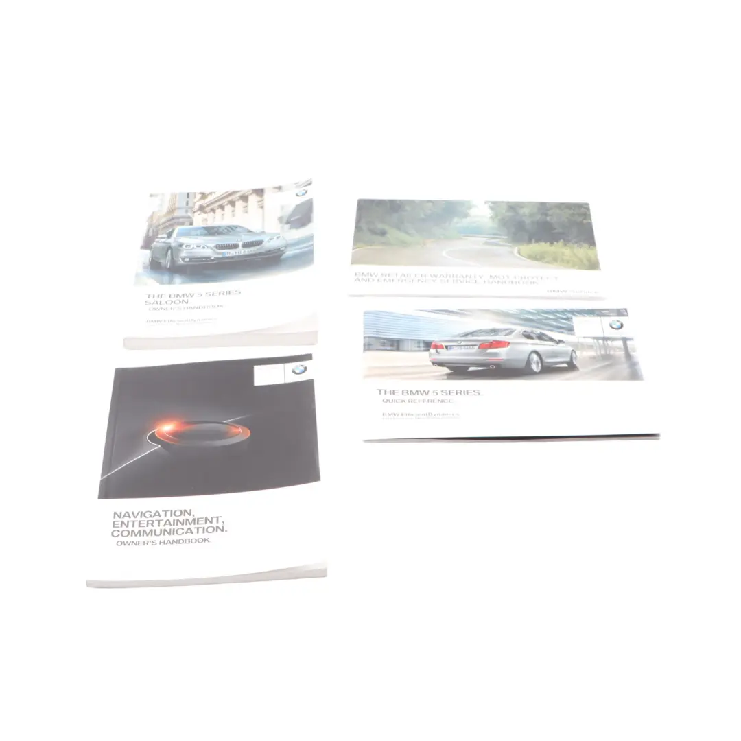 BMW F10 Owner's Handbook Book Booklet Instructions Manual Case Walllet 2956194