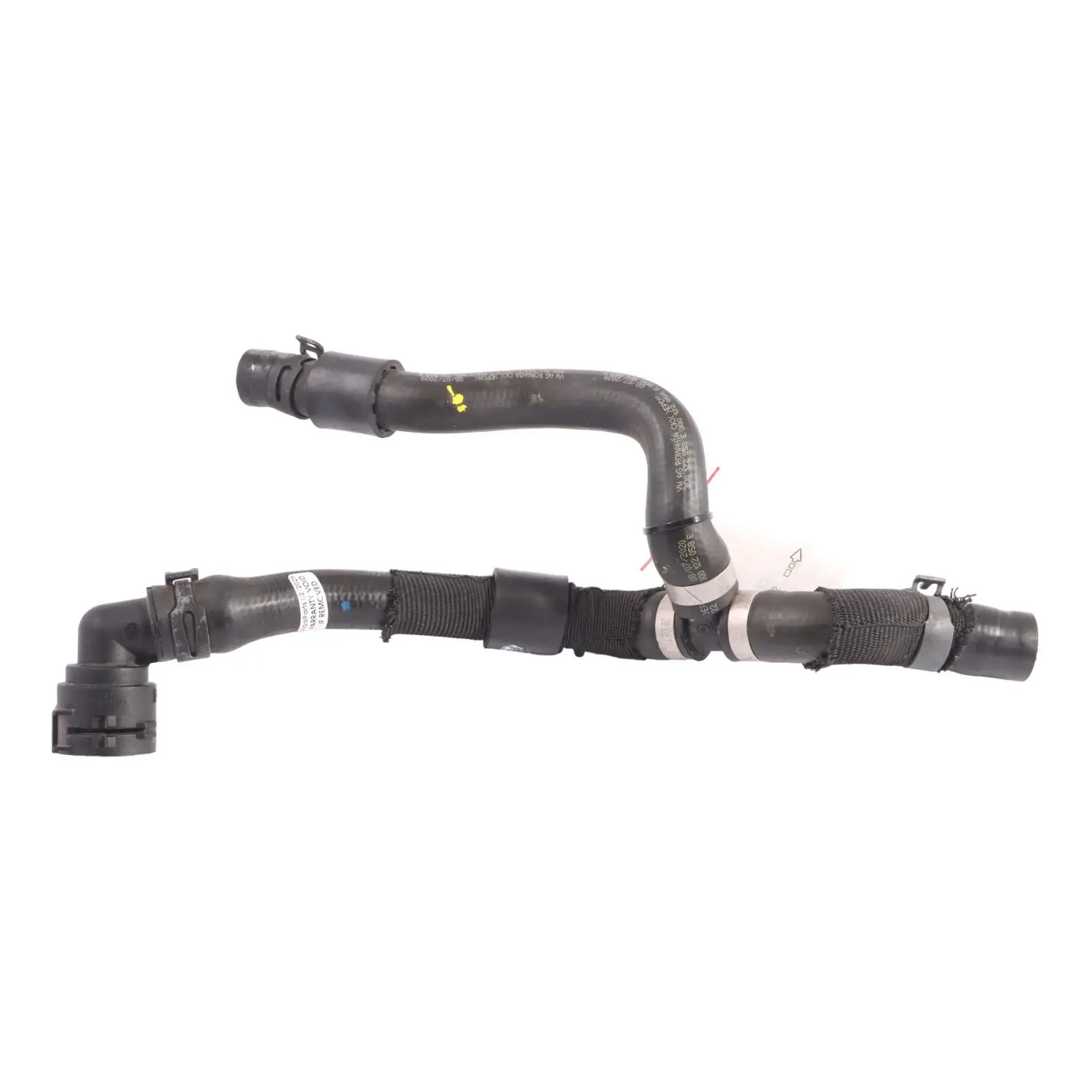 Audi Q2 GA 2.0 TDI Water Hose Cooling Radiator Coolant Pipe Line 3Q0122058E