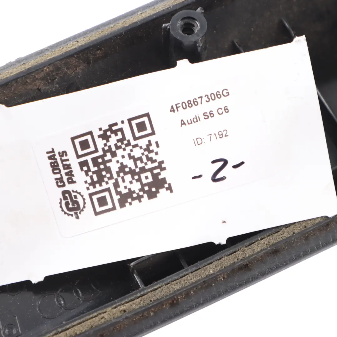 Audi S6 C6 Door Card Armrest Cover Trim Panel Front Left N/S Grey 4F0867306G