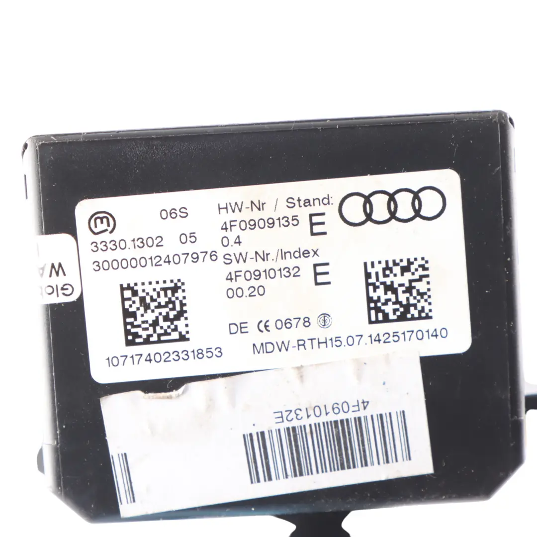 Audi A6 C6 Q7 4L Ignition Lock Barrel Key Reader Ring Control Unit 4F0909135