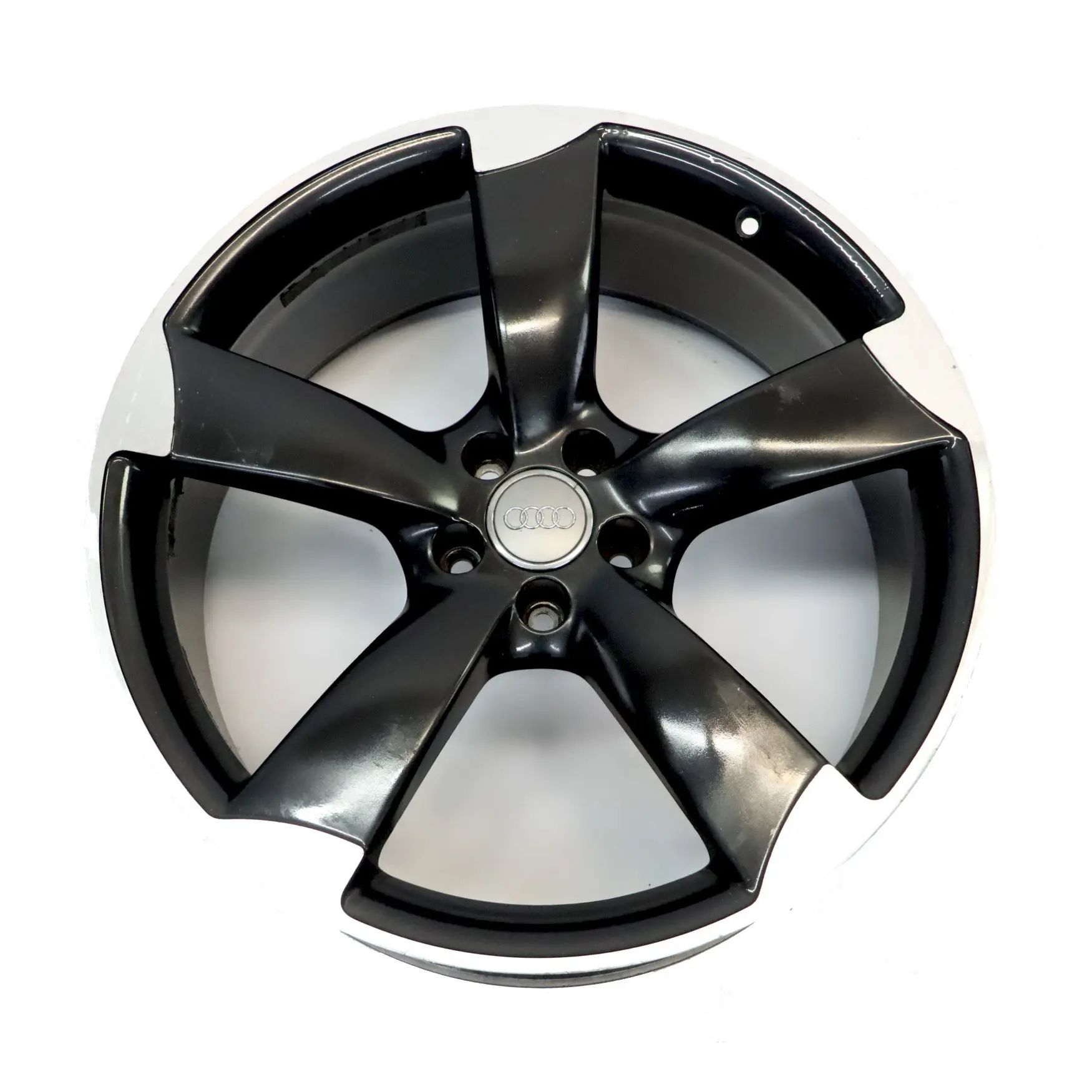 Audi A8 4H D4 Jante Alliage Noire Rotor 21" 9J ET:35 4H0601025BA