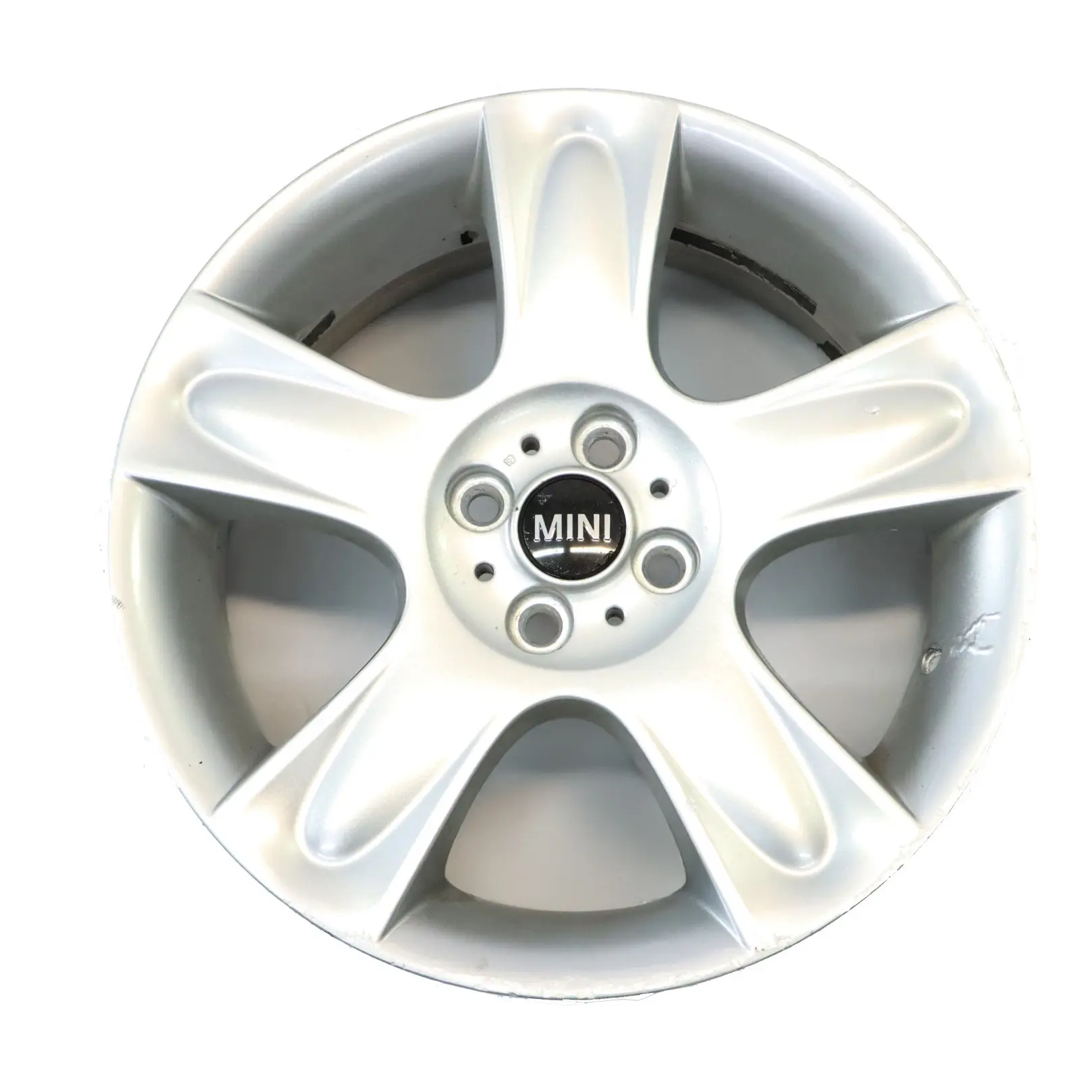 Mini Cooper One R50 R52 R53 Silber Alu Felge 17" 7J ET:48 5 Star Bullet 91