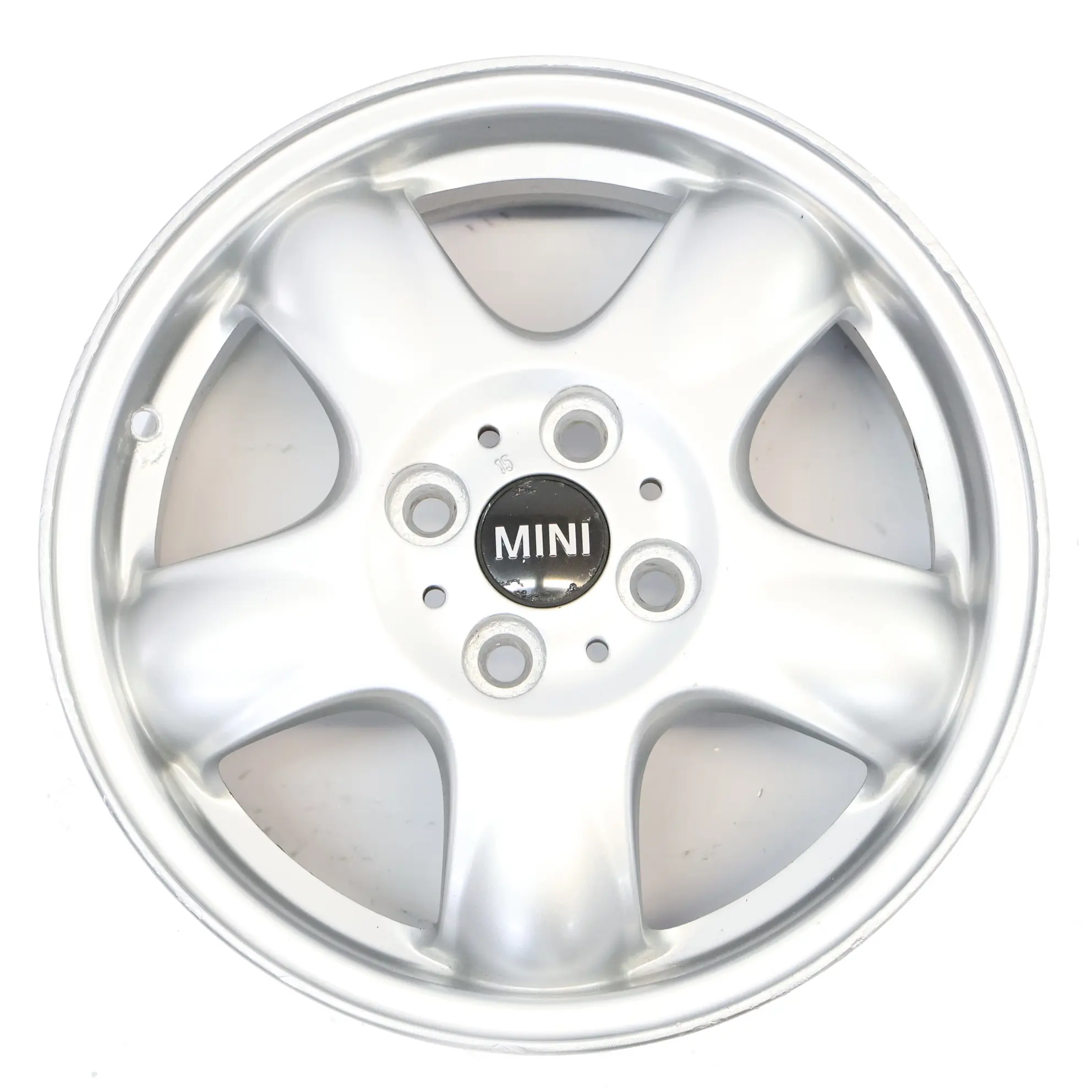 Mini Cooper R50 R56 Jantes Alu Alliage Argent 15" etoile Spooler 100