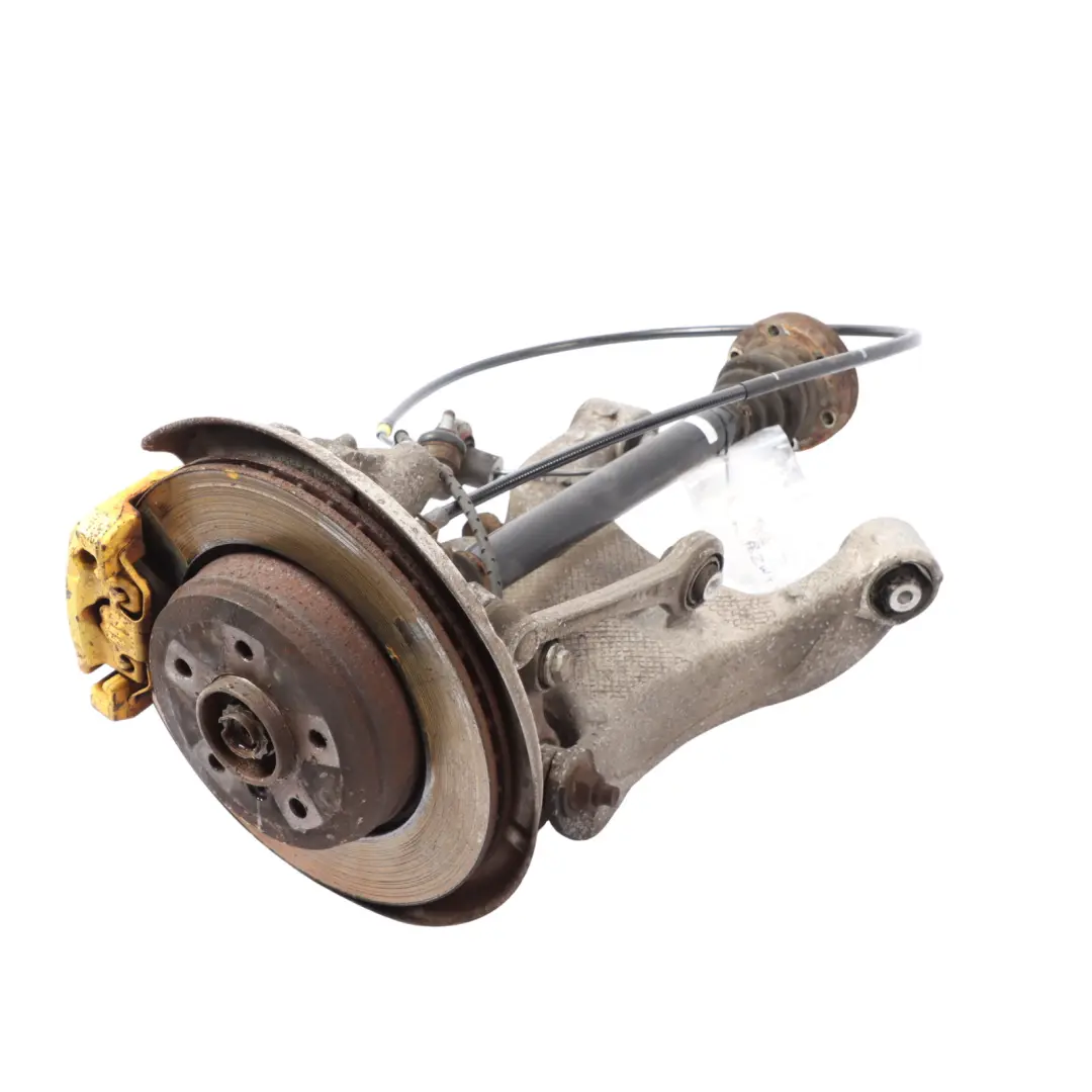 BMW E60 530d M57N Rear Right O/S Suspension Hub Leg Brake Caliper Disc