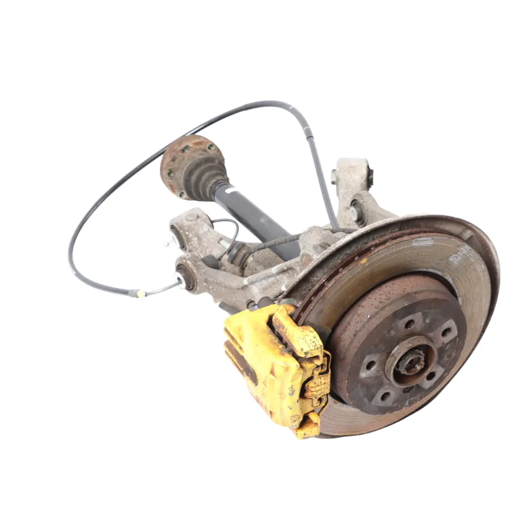BMW E60 530d M57N Rear Right O/S Suspension Hub Leg Brake Caliper Disc