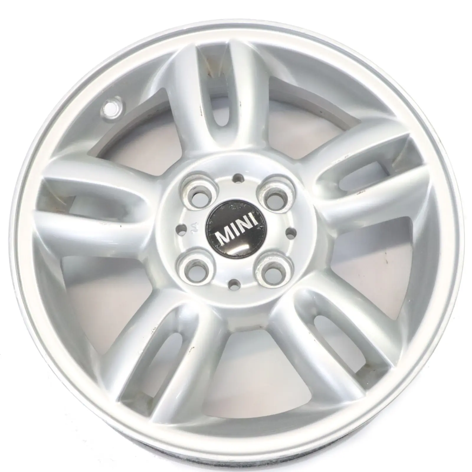 Mini Cooper R55 R56 Argent Jantes Alu Alliage 15" 5,5J etoile Twin Spoke 118