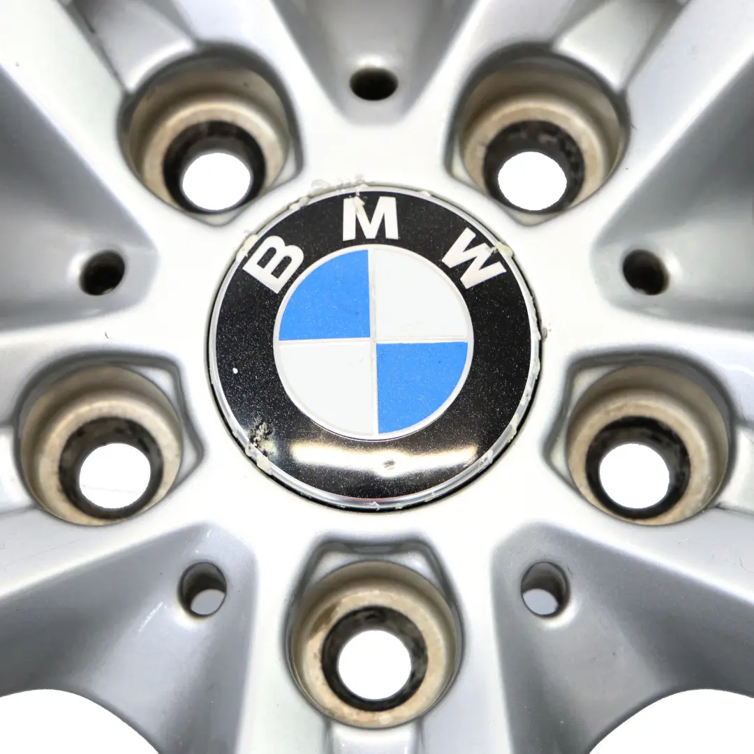 BMW F30 F31 F32 Silver Alloy Wheel Rim 19" 8,5J Double Spoke 401 ET:47 6796257