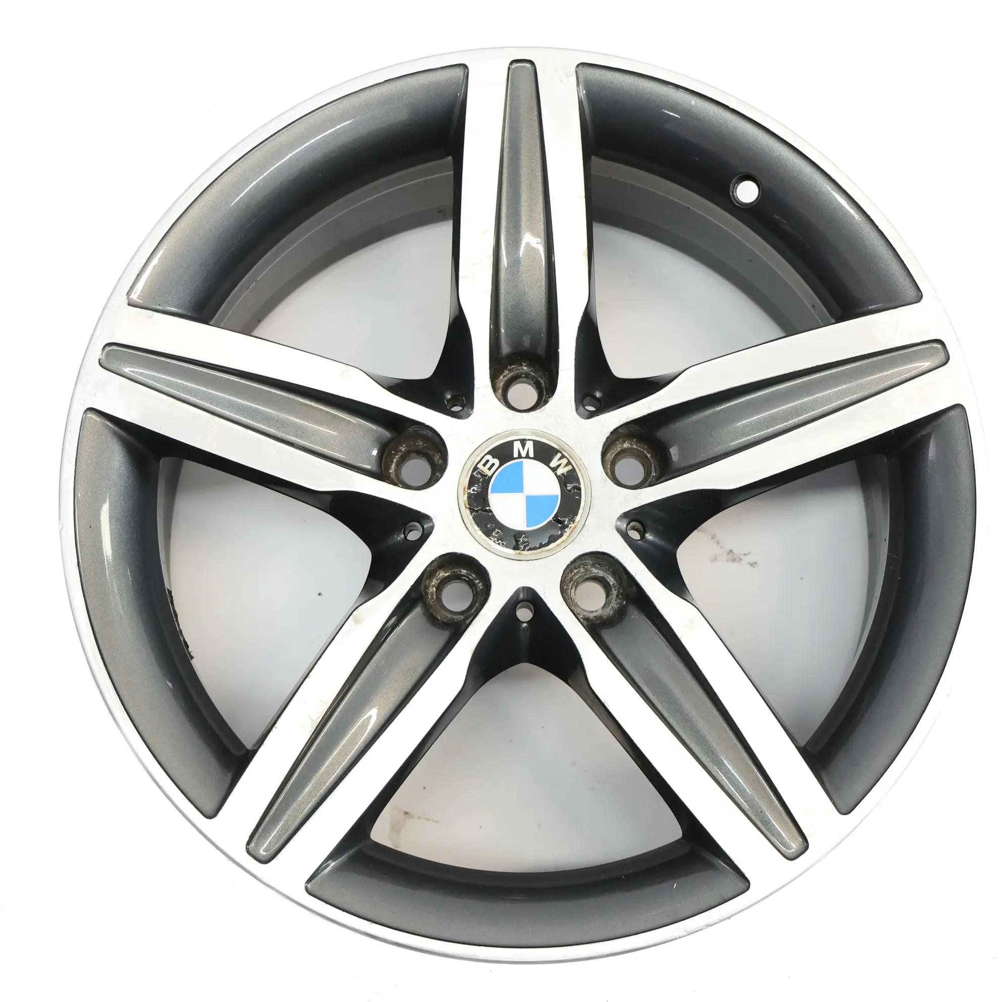 BMW F20 F21 F22 F23 Grey Alloy Wheel Rim 17" Star Spoke 379 ET:43 7,5J 6850151