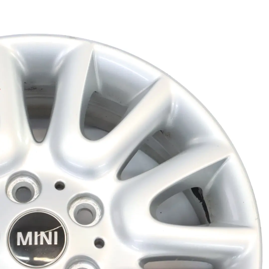 Mini Cooper F55 F56 llanta de aleación de plata 16 "6,5J Victory Spoke 495 ET:54