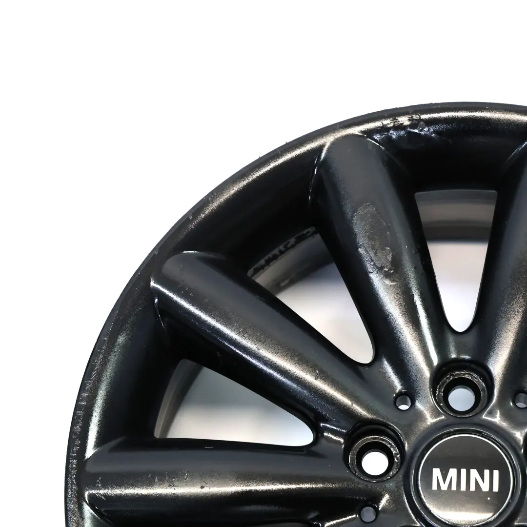 Mini Cooper F55 F56 Schwarz Alufelge 17" ET:54 7J Cosmos Speiche 499 6855109