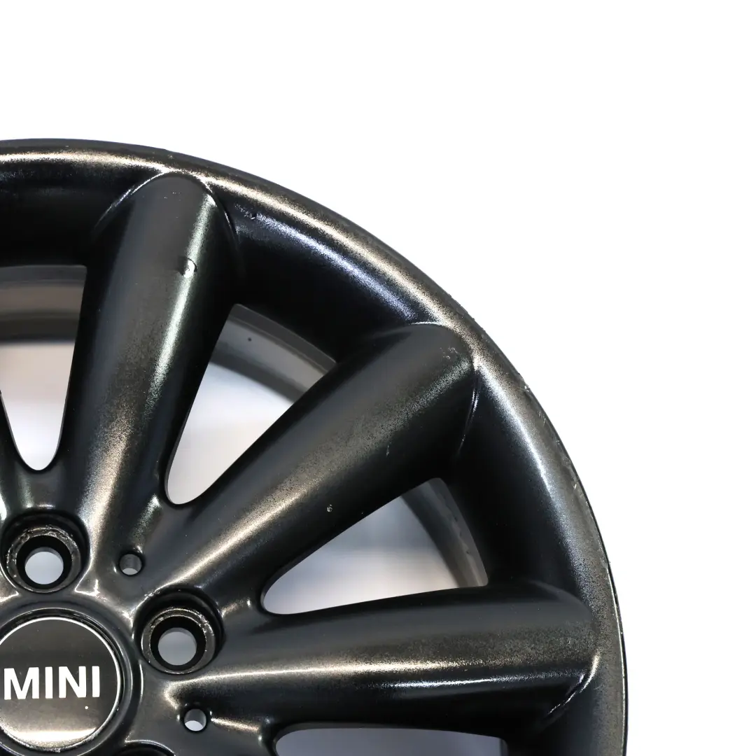 Mini Cooper F55 F56 Schwarz Alufelge 17" ET:54 7J Cosmos Speiche 499 6855109