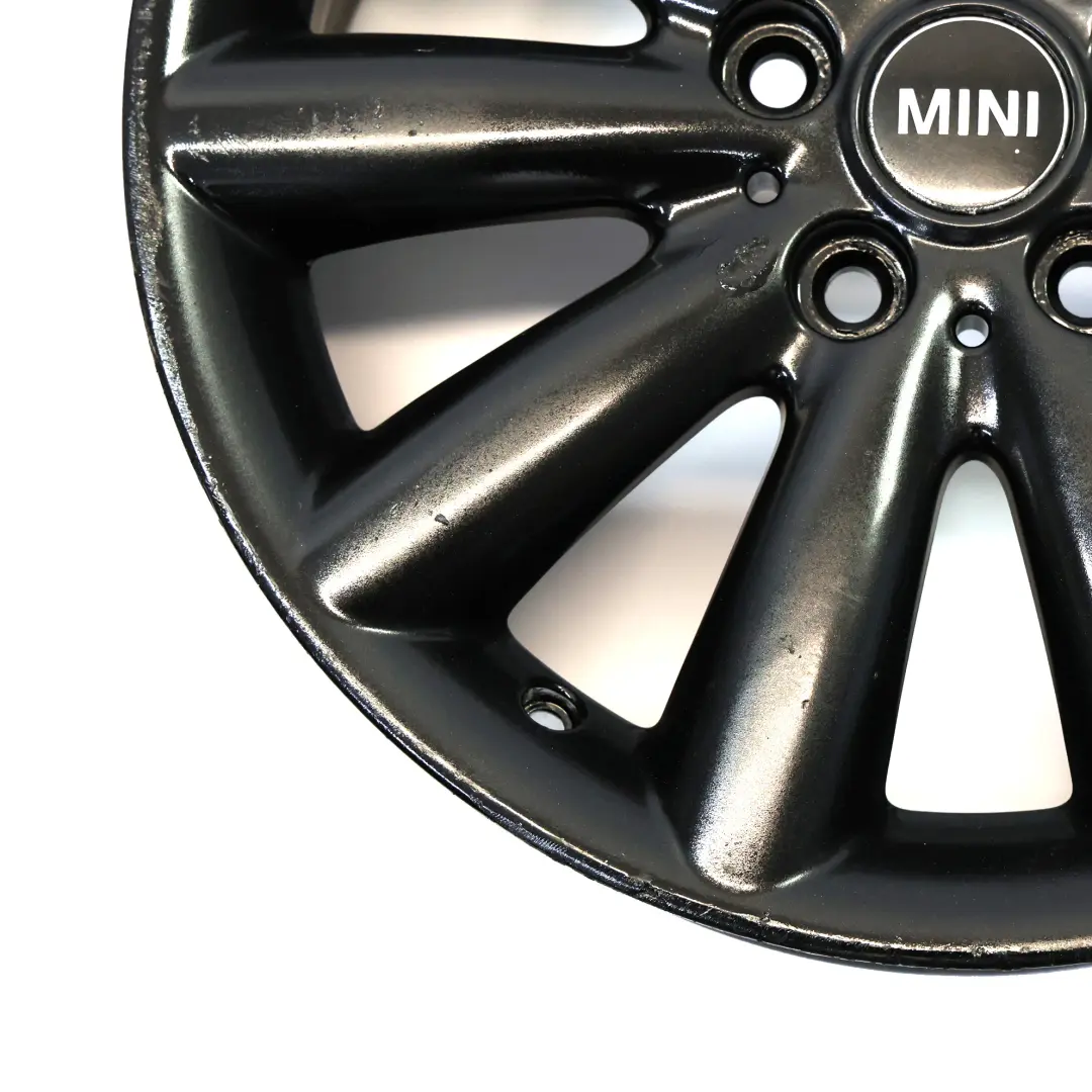 Mini Cooper F55 F56 Schwarz Alufelge 17" ET:54 7J Cosmos Speiche 499 6855109