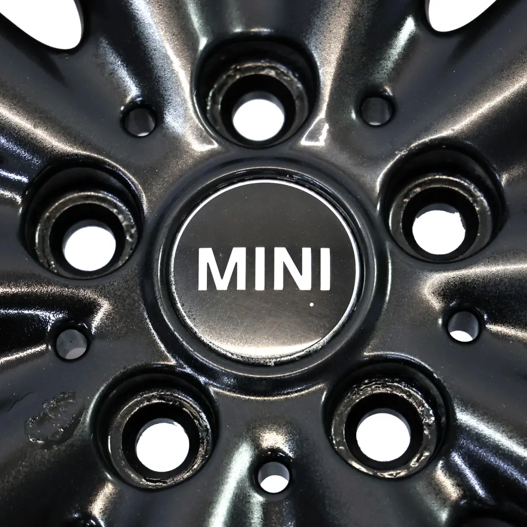 Mini Cooper F55 F56 Schwarz Alufelge 17" ET:54 7J Cosmos Speiche 499 6855109