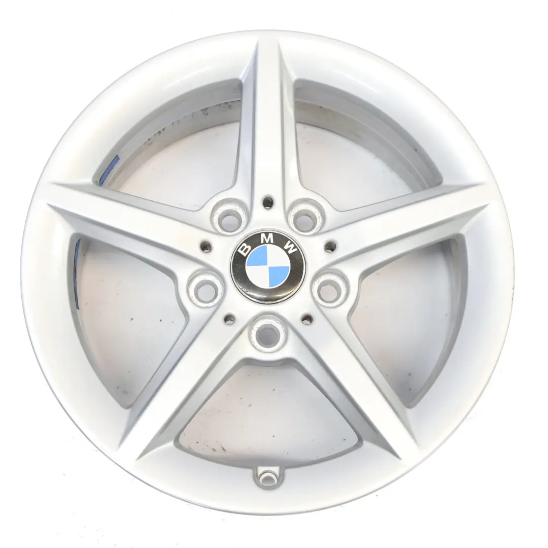 BMW F20 F21 F22 F23 Silver Wheel Alloy Rim 16" ET:40 7J 6866302 Star Spoke 654